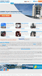 Mobile Screenshot of cementplantsmanufacturers.com